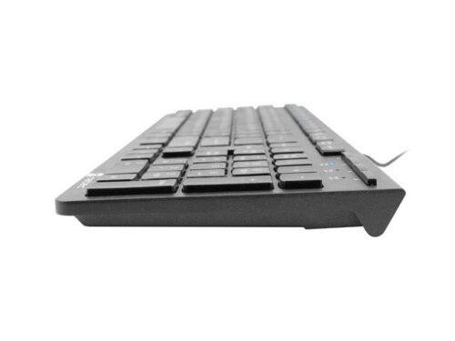 Natec Discus 2 NKL‑1829 | Smukła klawiatura USB | Czarna membranowa