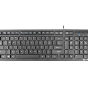 NATEC KLAWIATURA DISCUS 2 US SLIM CZARNA NKL-1829