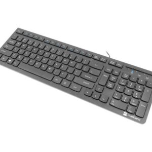 NATEC KLAWIATURA DISCUS 2 US SLIM CZARNA NKL-1829
