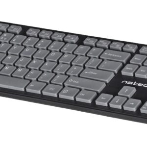 NATEC KLAWIATURA DISCUS 2 US SLIM CZARNA NKL-1829