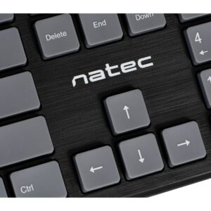 NATEC KLAWIATURA DISCUS 2 US SLIM CZARNA NKL-1829