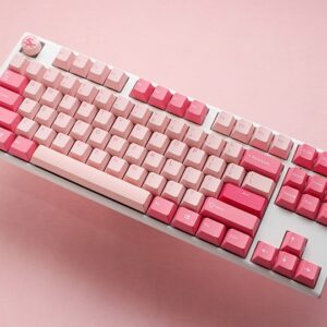 Ducky One 3 TKL klawiatura Gaming USB QWERTY Angielski Różowy