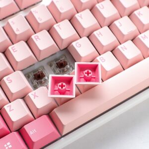 Ducky One 3 TKL klawiatura Gaming USB QWERTY Angielski Różowy