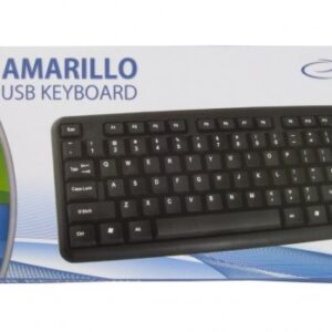 Klawiatura membranowa Esperanza AMARILLO EK134 (USB 2.0; (EU); kolor czarny)