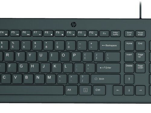 Klawiatura HP 150 Wired Keyboard przewodowa czarna 664R5AA