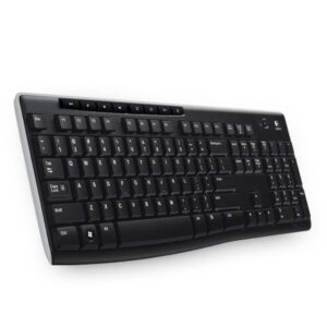 Logitech K270 klawiatura RF Wireless QWERTY Czarny