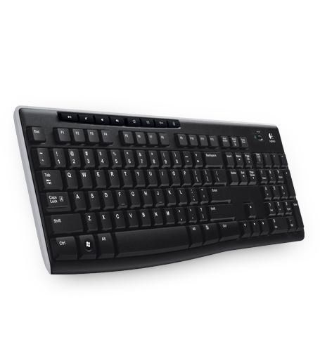 Logitech K270 klawiatura RF Wireless QWERTY Czarny