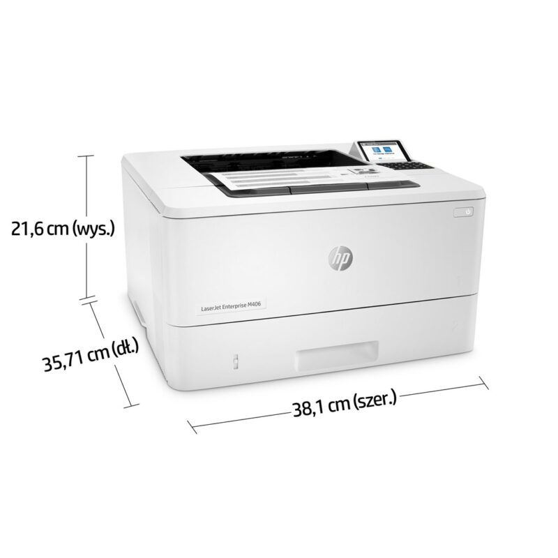 zdjecie-1749204407.jpg HP LaserJet M406dn | Mono | LAN | Duplex | A4