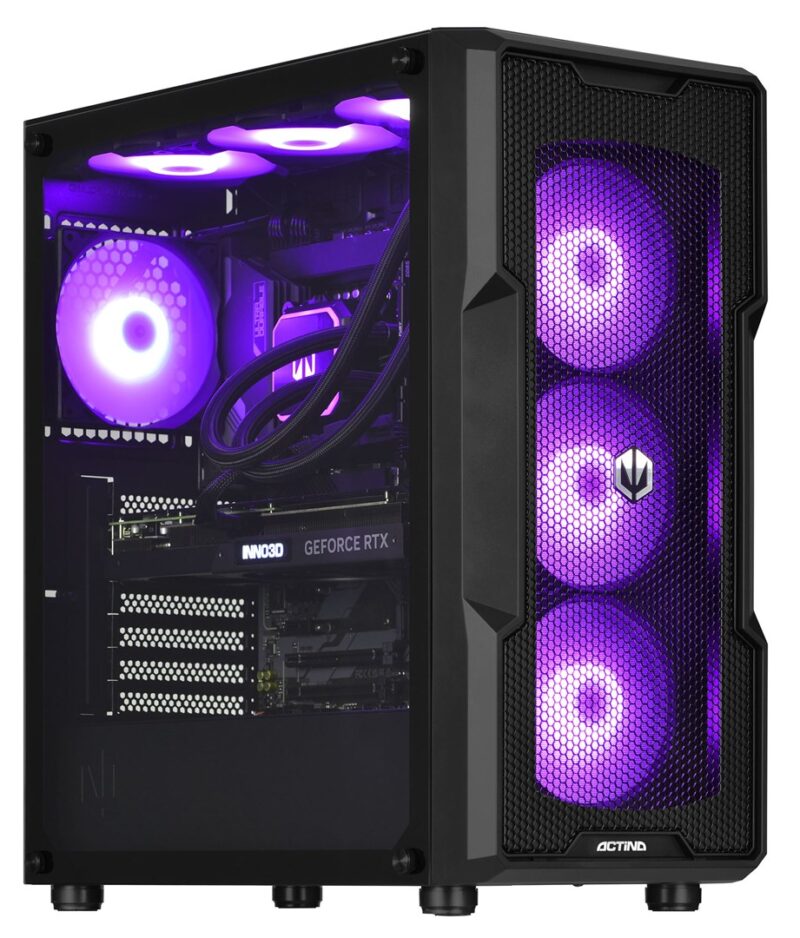 Actina ENDORFY | Intel Core i5-13500 | RTX 4070 Ti | 32GB RAM | 1TB SSD | Komputer gamingowy do gier AAA i streamingu