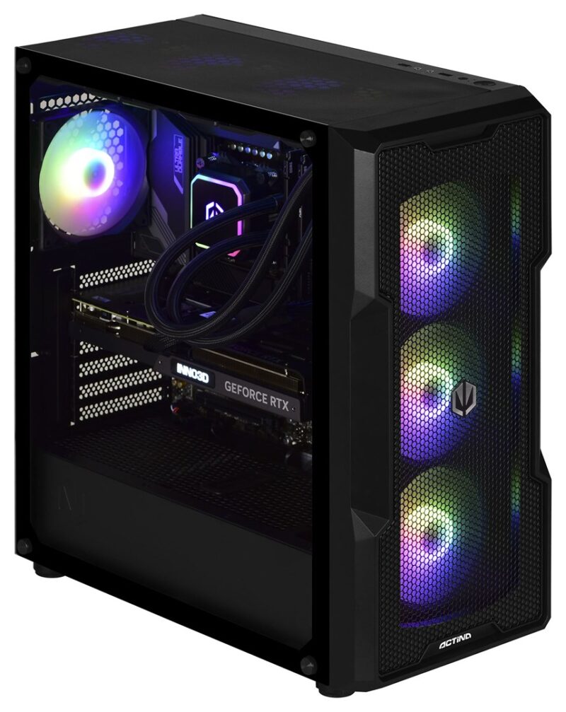 Actina ENDORFY | Intel Core i5-13500 | RTX 4070 Ti | 32GB RAM | 1TB SSD | Komputer gamingowy do gier AAA i streamingu