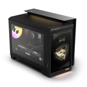 MSI MEG Vision X AI 2NVZ9-003EU Ultra 9 285K 64GB DDR5 SSD2TB GeForce RTX 5090 32GB VENTUS 3X BE200 WiFi 7+BT Win11 Black