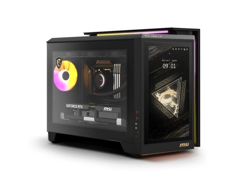 MSI MEG Vision X AI 2NVZ9-003EU Ultra 9 285K 64GB DDR5 SSD2TB GeForce RTX 5090 32GB VENTUS 3X BE200 WiFi 7+BT Win11 Black
