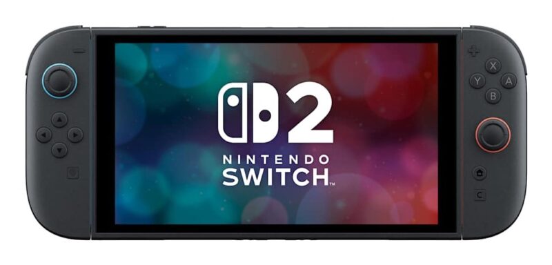 Nintendo Switch 2 Black | Nowa konsola przenośna 2025 | Ekran OLED | Wi-Fi | Czarna