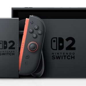 Nintendo Switch 2 Black | Nowa konsola przenośna 2025 | Ekran OLED | Wi-Fi | Czarna
