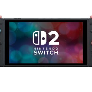 Nintendo Switch 2 Black | Nowa konsola przenośna 2025 | Ekran OLED | Wi-Fi | Czarna