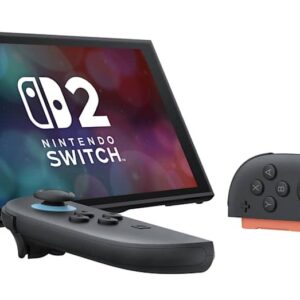 Nintendo Switch 2 Black | Nowa konsola przenośna 2025 | Ekran OLED | Wi-Fi | Czarna