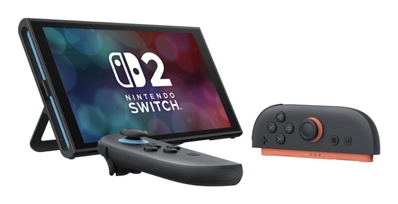 Nintendo Switch 2 Black | Nowa konsola przenośna 2025 | Ekran OLED | Wi-Fi | Czarna