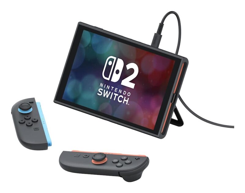 Nintendo Switch 2 Black | Nowa konsola przenośna 2025 | Ekran OLED | Wi-Fi | Czarna