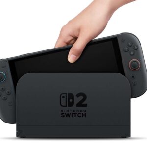 Nintendo Switch 2 Black | Nowa konsola przenośna 2025 | Ekran OLED | Wi-Fi | Czarna