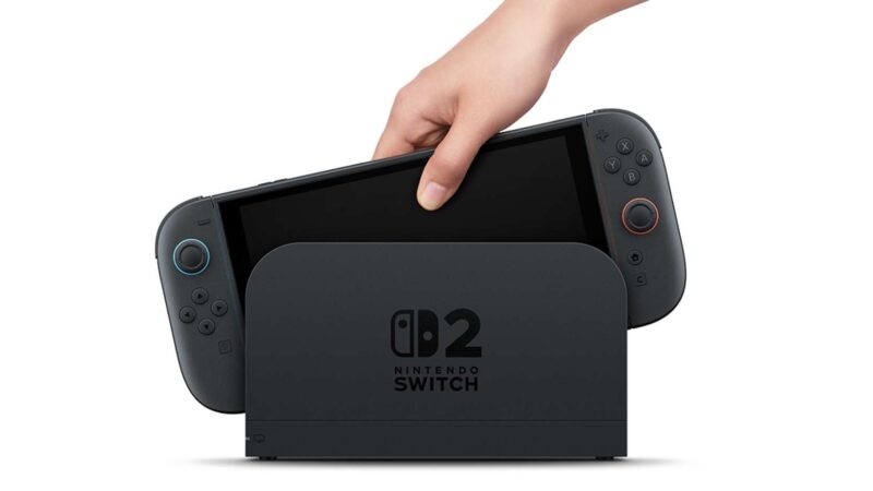 Nintendo Switch 2 Black | Nowa konsola przenośna 2025 | Ekran OLED | Wi-Fi | Czarna