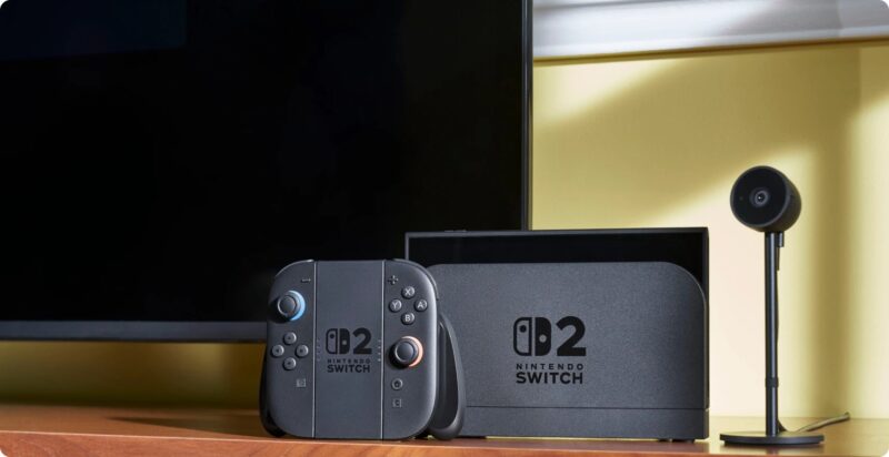 Nintendo Switch 2 Black | Nowa konsola przenośna 2025 | Ekran OLED | Wi-Fi | Czarna