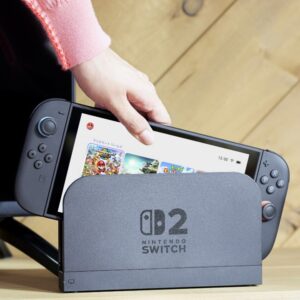 Nintendo Switch 2 Black | Nowa konsola przenośna 2025 | Ekran OLED | Wi-Fi | Czarna