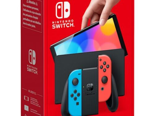 NINTENDO Switch OLED Red & Blue (WYPRZEDAŻ)