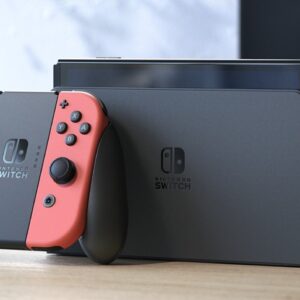 Nintendo Switch OLED Red & Blue | Konsola przenośna do gier | WYPRZEDAŻ