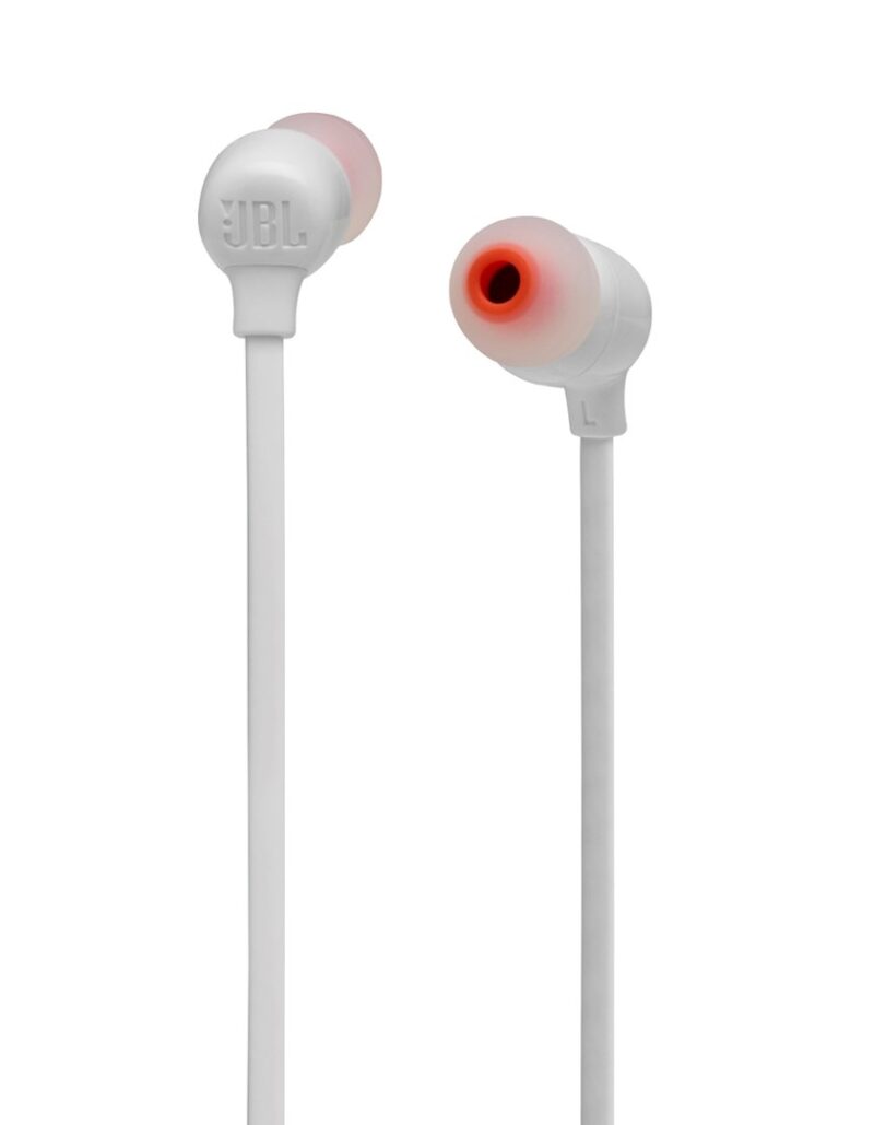 JBL Tune 125BT | Bezprzewodowe słuchawki douszne | Białe
