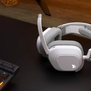 Corsair CA-9011296-EU słuchawki/zestaw słuchawkowy Bezprzewodowy Opaska na głowę Gaming Bluetooth Biały