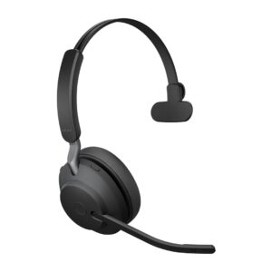 Jabra 26599-889-989 słuchawki/zestaw słuchawkowy Bezprzewodowy Opaska na głowę Biuro/centrum telefoniczne USB Typu-A Bluetooth Czarny