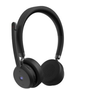 Lenovo Wireless VoIP Headset Zestaw słuchawkowy Bezprzewodowy Opaska na głowę Biuro/centrum telefoniczne Bluetooth Czarny