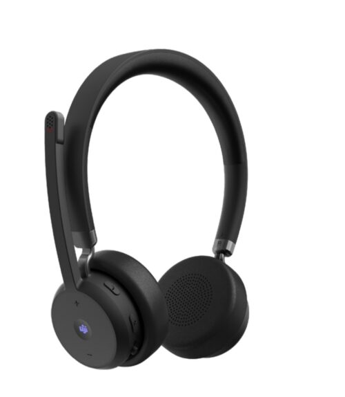 Lenovo VoIP Headset | Słuchawki Bezprzewodowe Bluetooth Czarne