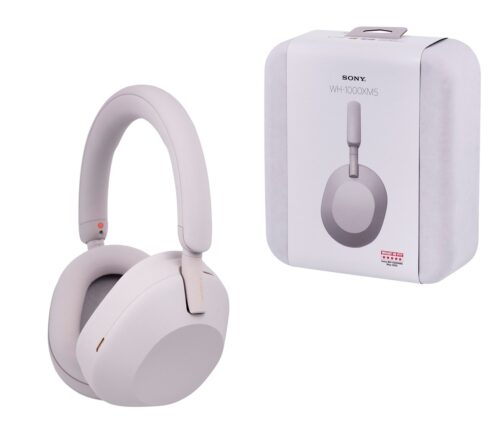 Sony WH-1000XM5 | Słuchawki Bluetooth ANC Srebrne