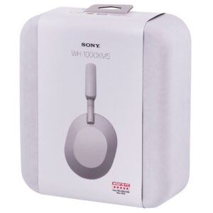 Słuchawki Sony WH-1000XM5 nauszne bluetooth srebrne