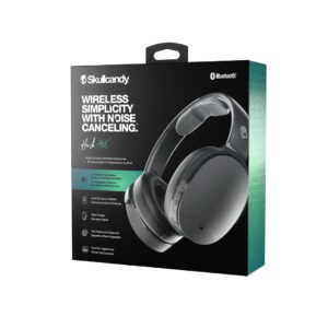Skullcandy (Czaszka) | Słuchawki bezprzewodowe | Hesh ANC | Łączność bezprzewodowa | Nauszne | Redukcja szumów | Łączność bezprzewodowa | Prawdziwa czerń