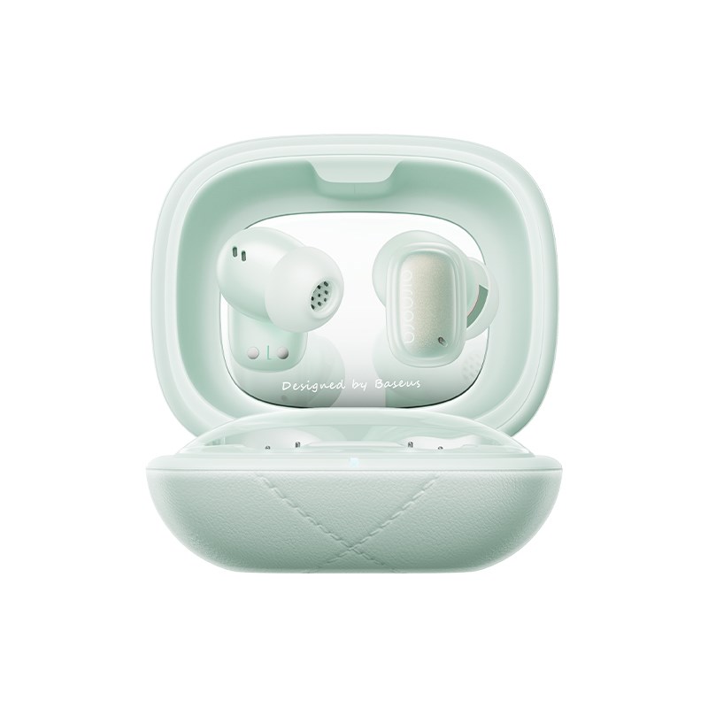 Baseus AirNora 3 | Zielone słuchawki TWS Bluetooth z ANC