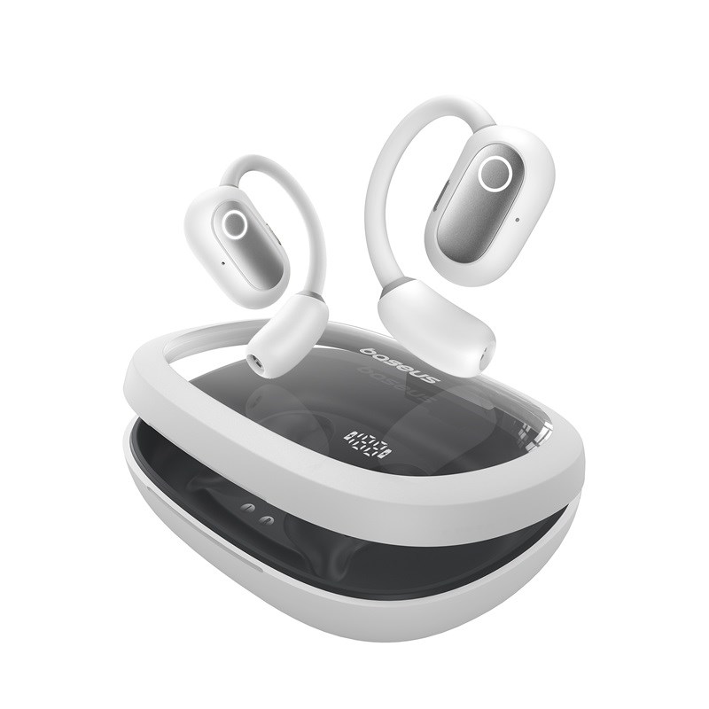 Słuchawki bezprzewodowe Baseus Eli Fit Open-Ear (biały)