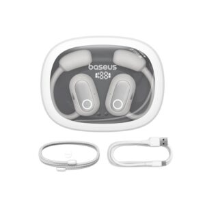 Słuchawki bezprzewodowe Baseus Eli Fit Open-Ear (biały)