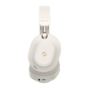Słuchawki bezprzew. bluetooth Havit H668BT beżowy