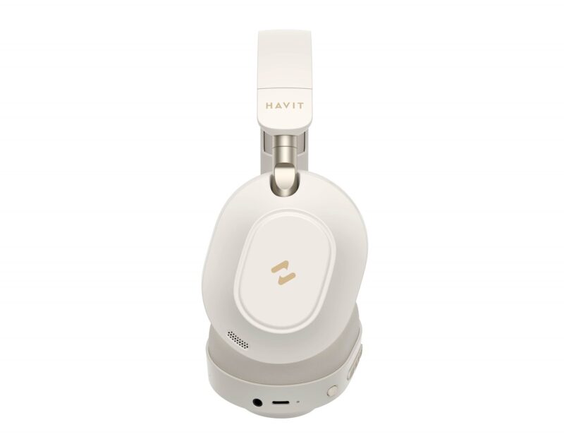 Słuchawki bezprzew. bluetooth Havit H668BT beżowy