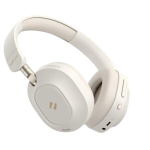 Słuchawki bezprzew. bluetooth Havit H668BT beżowy