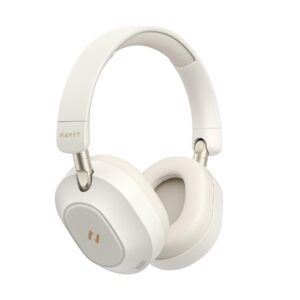 Słuchawki bezprzew. bluetooth Havit H668BT beżowy