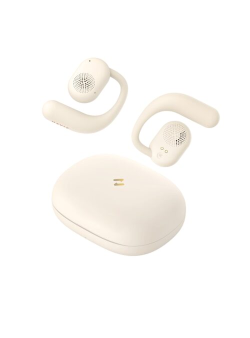 Havit OWS914 | Beżowe słuchawki TWS Bluetooth 5.3 | Mikrofon | Bezprzewodowe