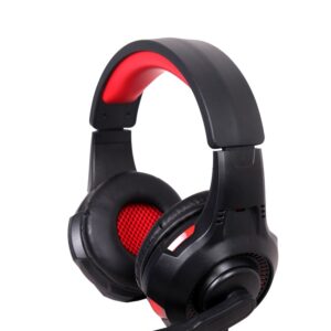 GEMBIRD GAMING SŁUCHAWKI USB 5.1 Z SYSTEMEM SURROUND CZARNO/CZERWONE, MIKROFON, REGULACJA GŁOŚNOŚCI