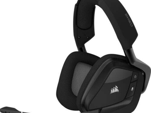 Corsair VOID ELITE Wireless Zestaw słuchawkowy Bezprzewodowy Opaska na głowę Gaming Czarny