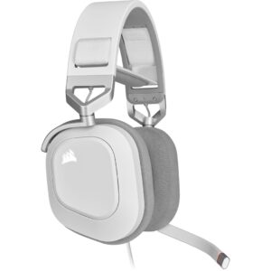 Słuchawki Corsair HS80 RGB USB White