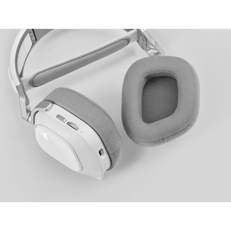 Corsair HS80 RGB Wireless | Zestaw bezprzewodowy | Biały