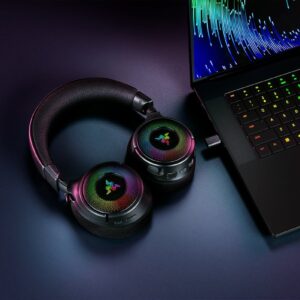 Razer Kraken V4 Zestaw słuchawkowy Bezprzewodowy Opaska na głowę Gaming USB Typu-A Bluetooth Czarny