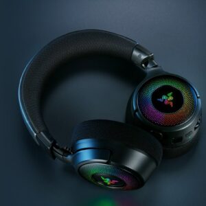 Razer Kraken V4 Zestaw słuchawkowy Bezprzewodowy Opaska na głowę Gaming USB Typu-A Bluetooth Czarny